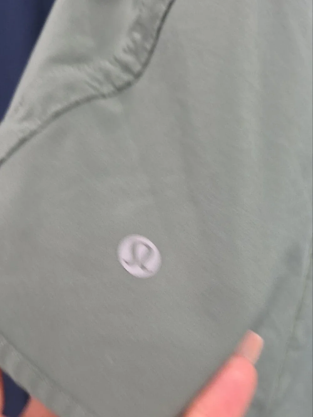 lululemon athletica Sage Green Elastic-Waist Athletic Shorts - Picture 3 of 8